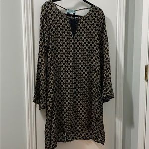 Bell sleeve dress